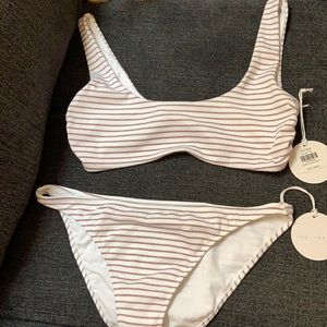 Tori praver ladies bikini set size large